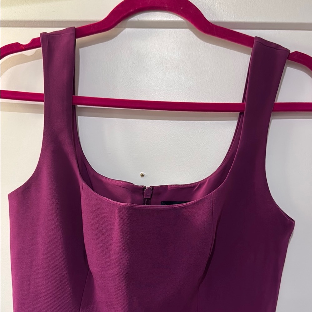 French Connection Purple Sheath Dress size 2 - Picture 4 of 7